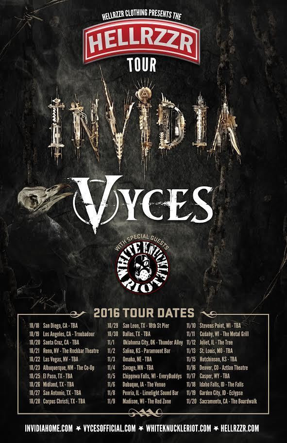 VYCES Tour poster