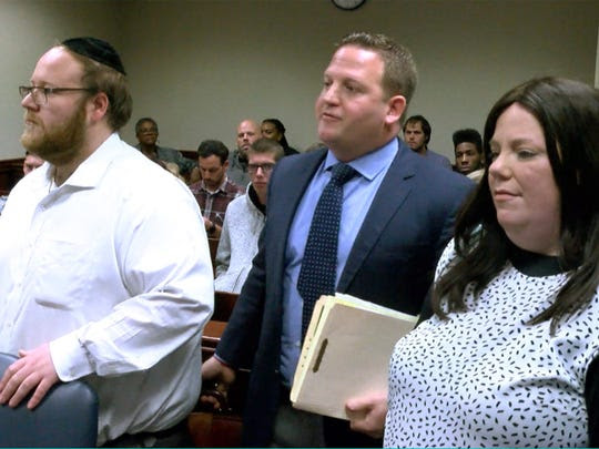 Eliezer and Elkie Sorotzkin, two of 26 people charged