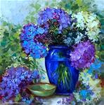 Blue Heaven Hydrangeas and Tough Choices in the Garden - Flower Painting Classes and Workshops by Na - Posted on Wednesday, April 8, 2015 by Nancy Medina