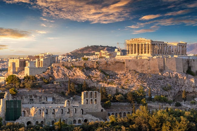 Historical Sites in Athens Greece