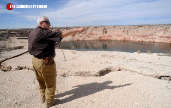 Geohazard: Giant sinkholes near West Texas oil patch towns are growing—as new ones lurk Sinkholes-tx