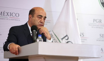 Jesús Murillo Karam, titular de la PGR. Foto: Benjamin Flores.