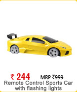 Remote Control Sports Car with flashing lights
