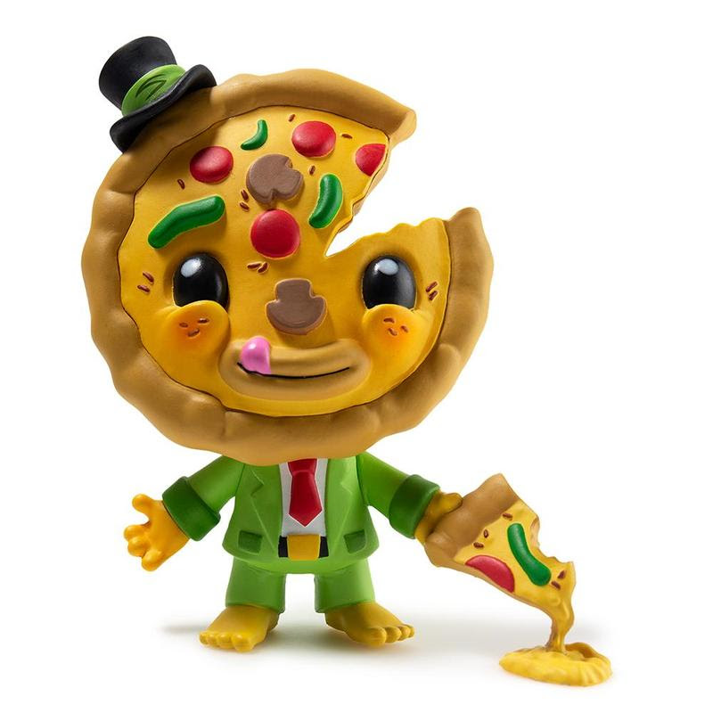 Image of My Little Pizza Art Figure by Piper & Lyla Tolleson