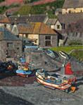 English Fishing Town - Posted on Saturday, March 21, 2015 by Donald Curran