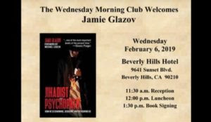 Video: Jamie Glazov Speaking at Beverly Hills Hotel, Feb. 6