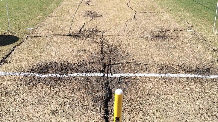 WACA pitch during a test between West Indies and Australia