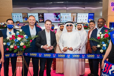 Baskin-Robbins and Galadari Ice Cream Company officially opened the doors to its 1,000th store in the Region at Dubai Hills Mall on March 10.