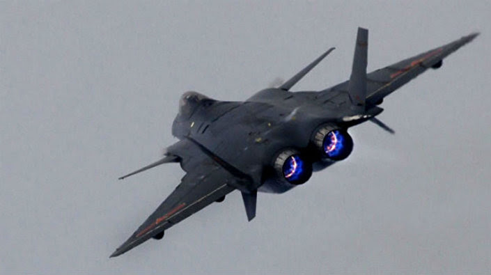 The PL-10 could be used on fighters like the J-11, or the J-20 pictured.