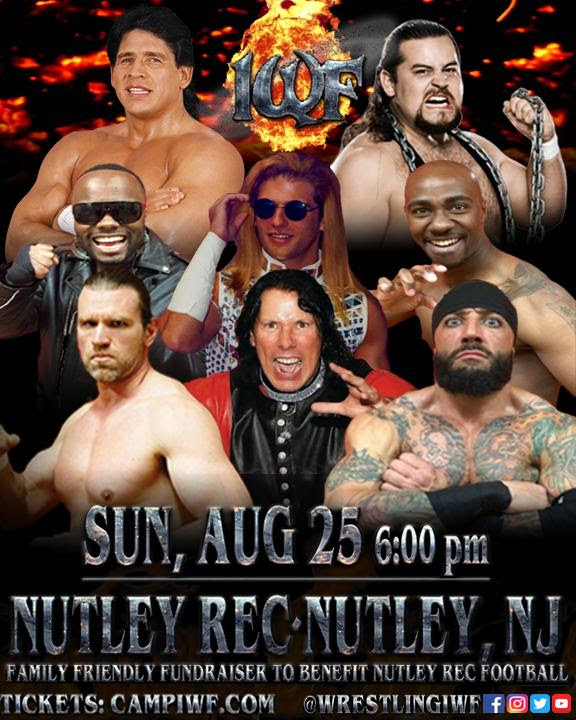 IWF Live Event | Sun Aug 25 | Nutley, NJ