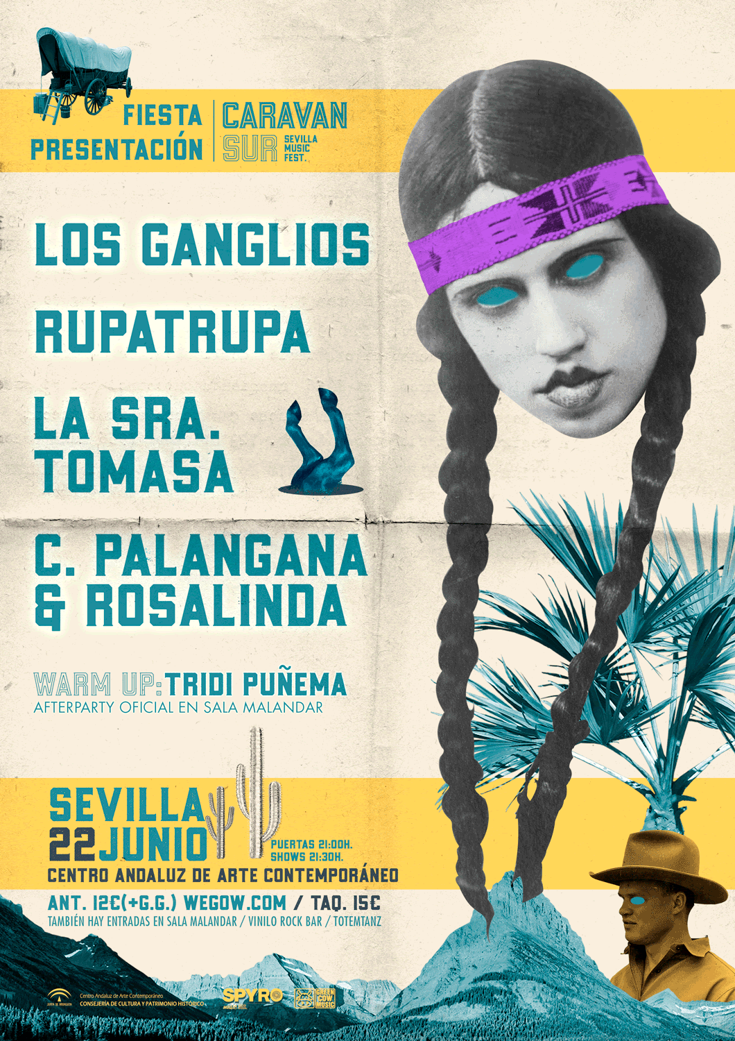 Fiesta Presentación del Festival Caravan Sur de Sevilla
