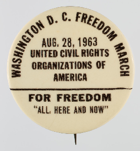 The March on Washington for Jobs and Freedom Took Place 1963