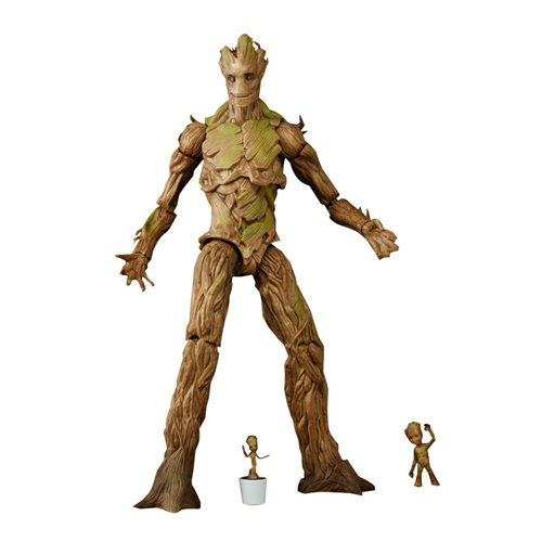 Image of Guardians of the Galaxy Marvel Legends Groot Evolution Action Figures Set - Exclusive - SEPTEMBER 2020