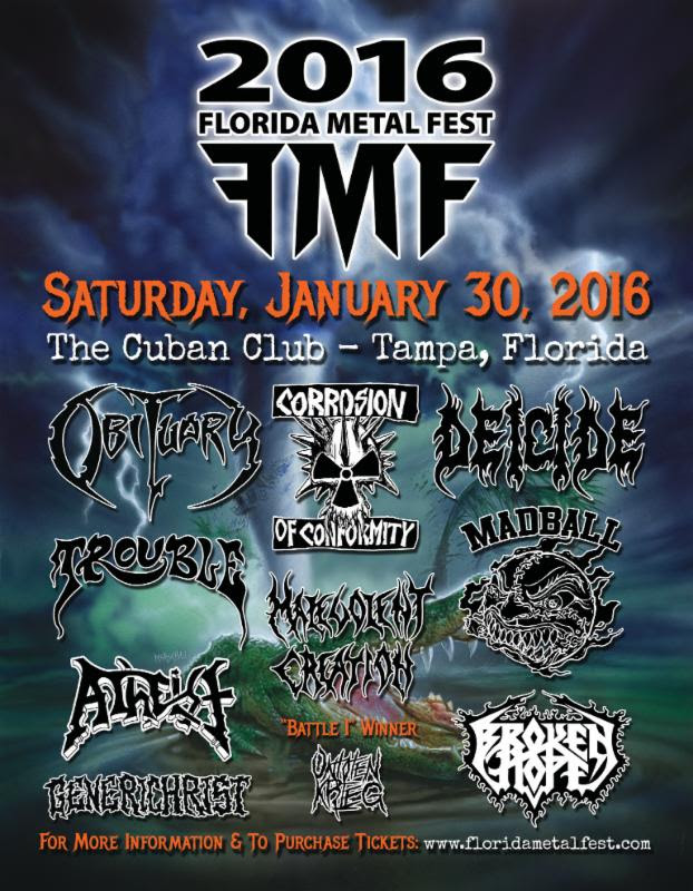 Florida Metal Fest The Front Row Report The Front Row Report