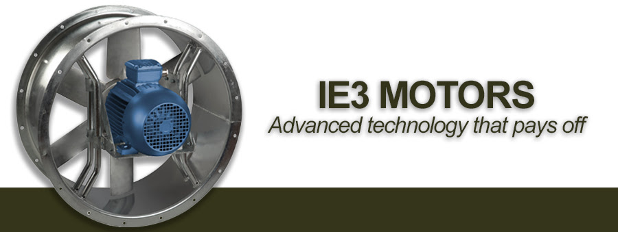 IE3 3 Motors, advanced technology that pays off 