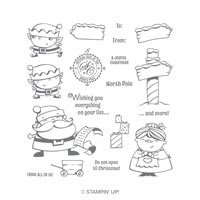 Signs Of Santa Photopolymer Stamp Set Signs Of Santa Photopolymer Stamp Set
