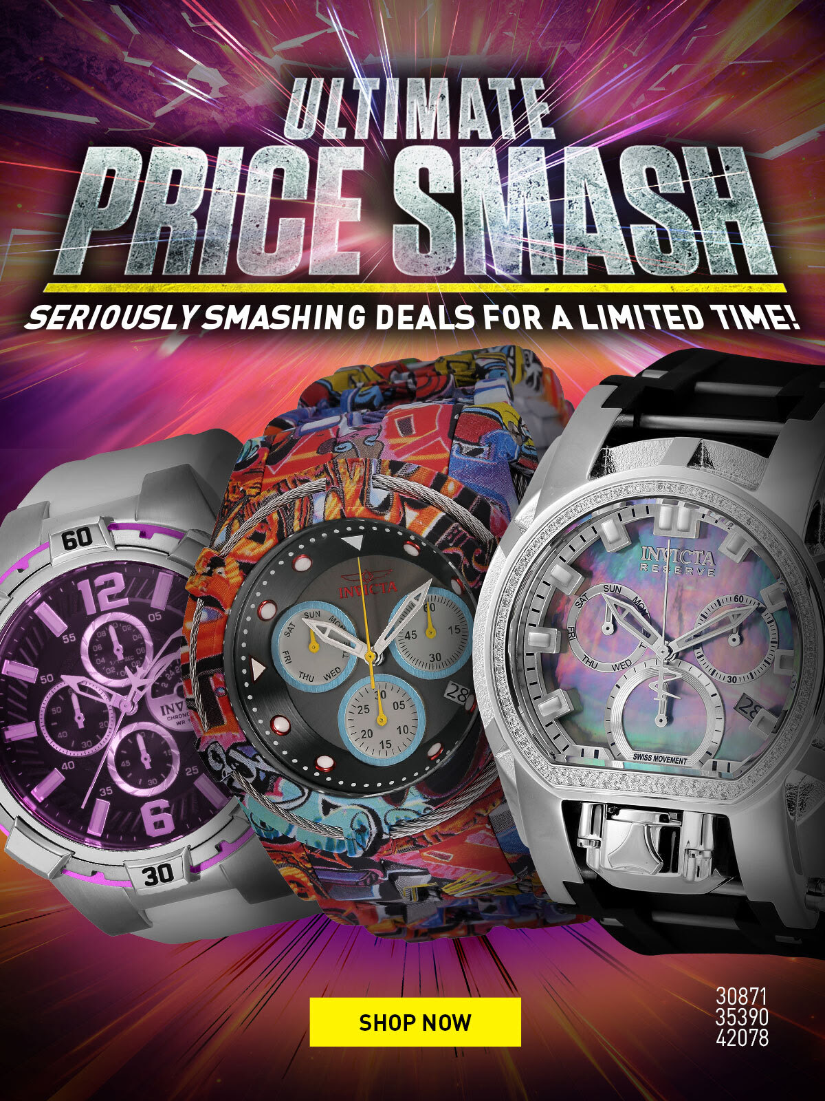 Ultimate Price Smash - Massive Markdowns On Amazing Watches!