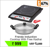 Frendz Induction Cooktop With Free Kadhai