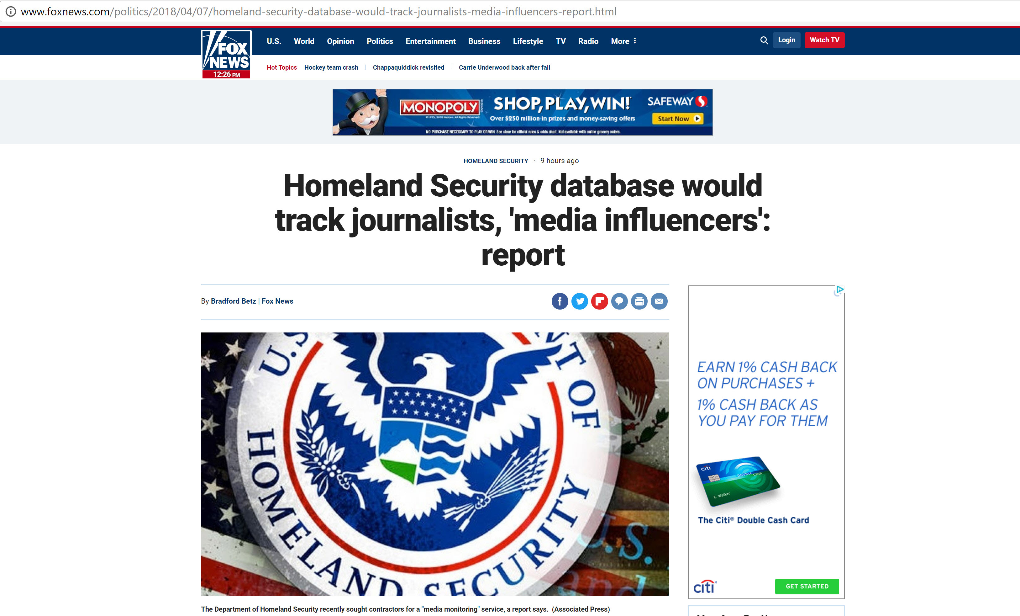 Homeland Security To Abolish Journalist, Editors and Bloggers! Bombshell! 