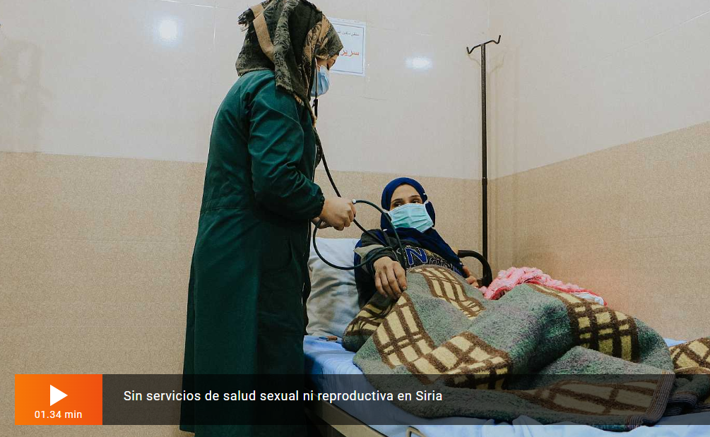 RTVE: Vivir la menstruación, el embarazo o la lactancia en Siria: "Nos enfrentamos a ansiedad y trastornos postraumáticos"