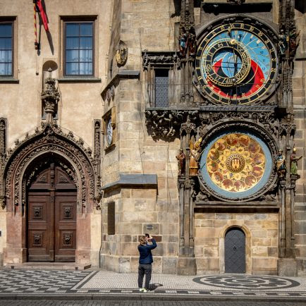 ‘What Is Mark Wahlberg Doing There?’: An Artist Gave Prague’s Iconic Orloj Clock a Disturbing 21st-Century ‘Restoration’