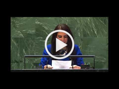 Osprey Orielle Lake Speaks Out at High-Level UN Event - October 26, 2021
