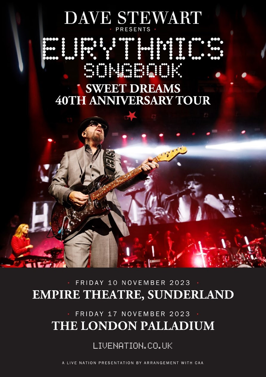 Eurythmics Legend Dave Stewart Announces Eurythmics Songbook • WithGuitars