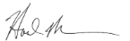 Howie Berman signature