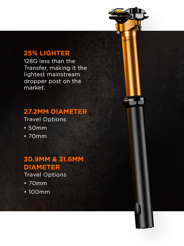 Fox transfer hot sale 100mm