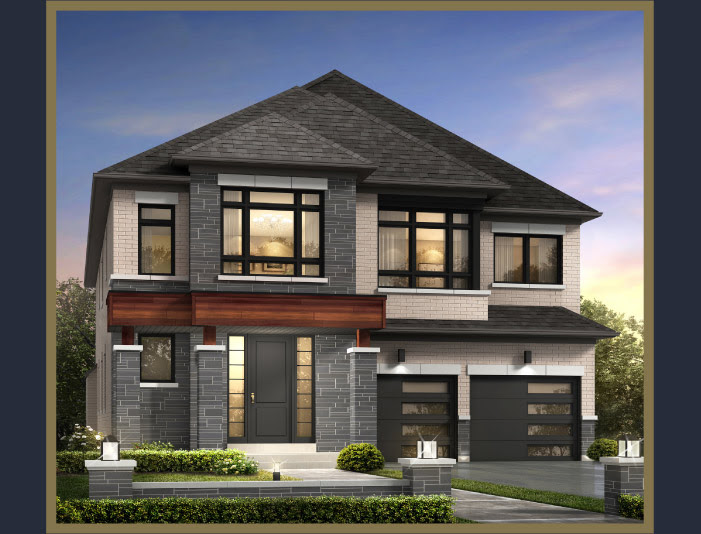 The Stonebrook Elevation C | 3,363 SQ.FT. Optional second floor with 5 bedrooms