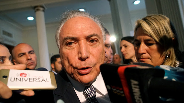 Temer deve apoiar Bolsonaro em segundo turno contra Lula