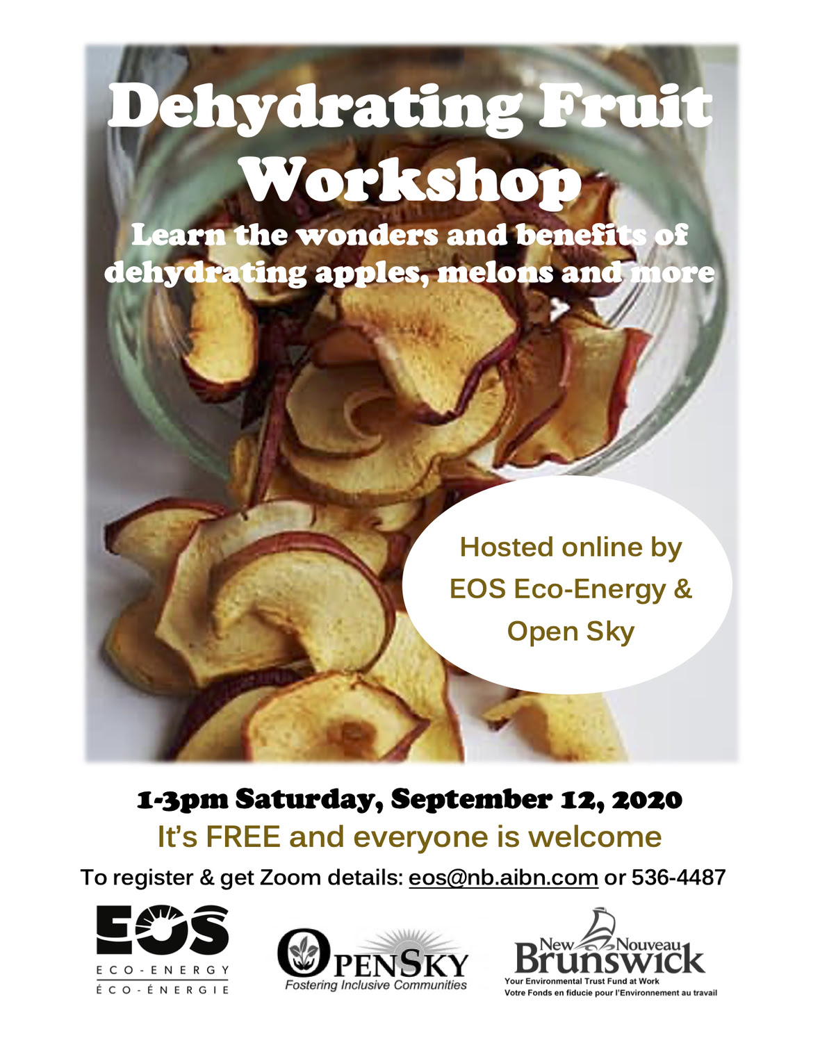 Dehydrating Fruit Workshop