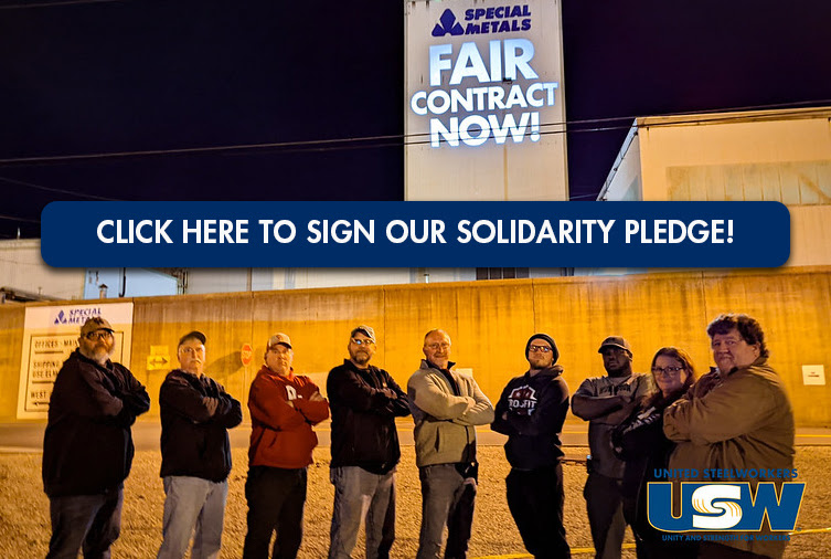 USW Local 40 Solidarity Pledge