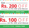 Rs.200 on Rs.500 & above ||...