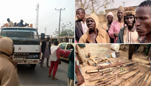 Amotekun intercepts suspected herdsmen with guns in Oyo state (photos)