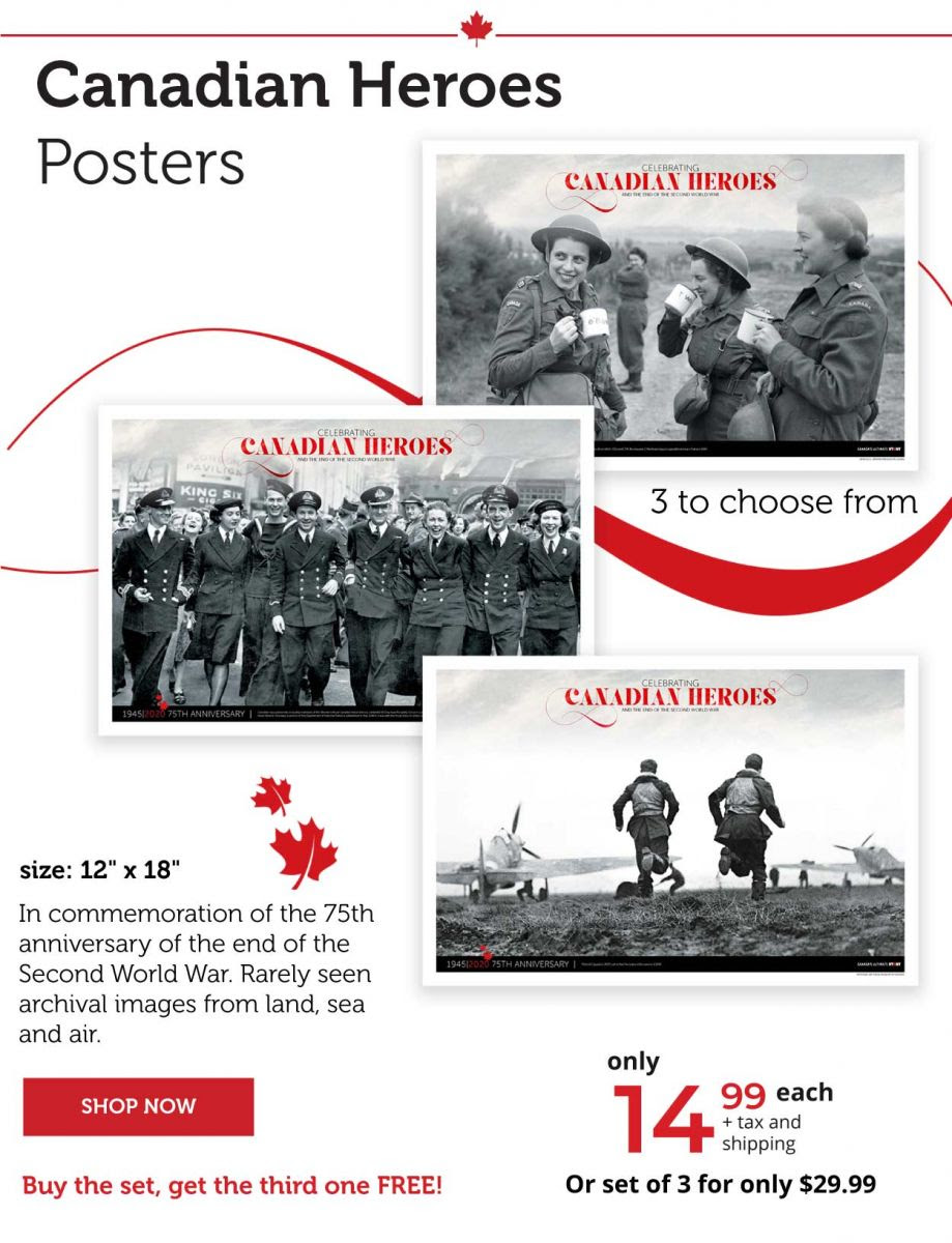 Canadian Heroes Posters