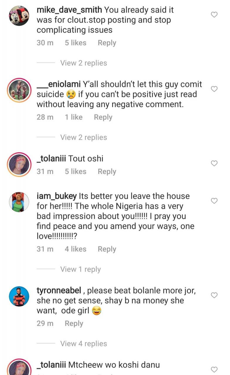 Lincon releases official statement to address crisis in his and video vixen Bolanle