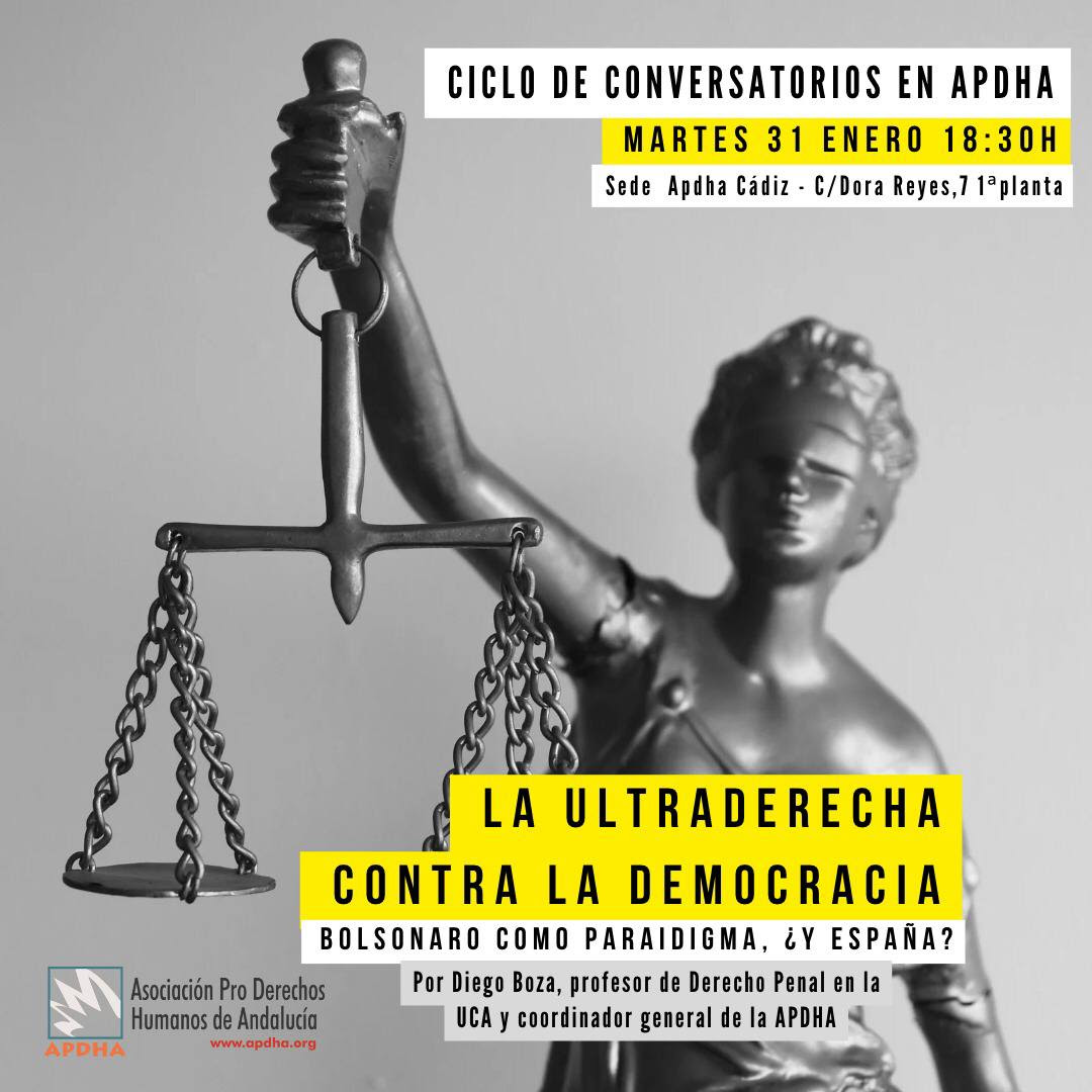Cádiz| Ciclo de conversatorios en APDHA