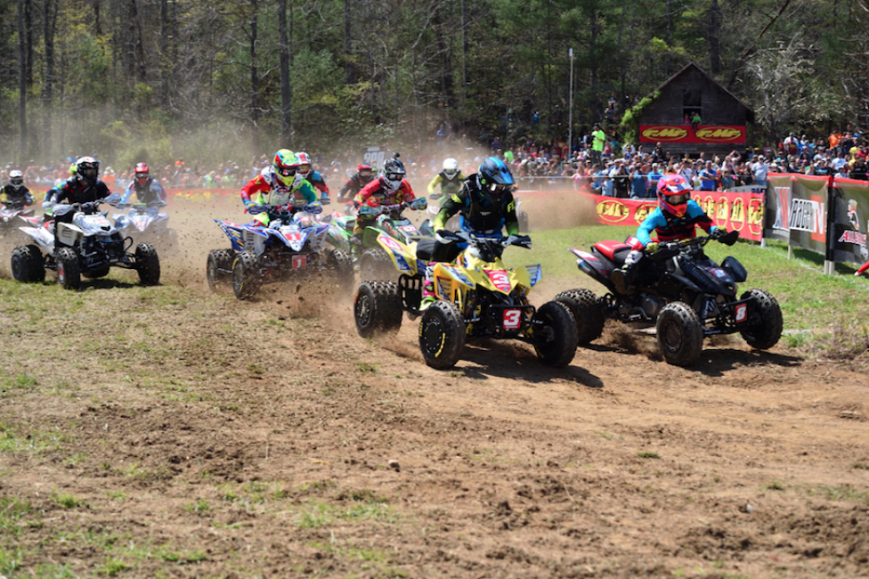 Chris Borich edged out Marty Christofferson to earn the $250 Wiseco XC1 Pro Holeshot Award.