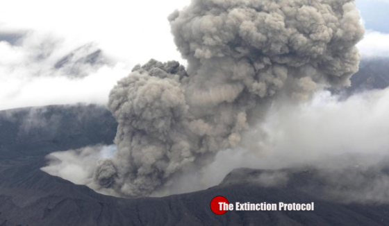 Mount Aso in Japan erupts without warning Aso-eruption