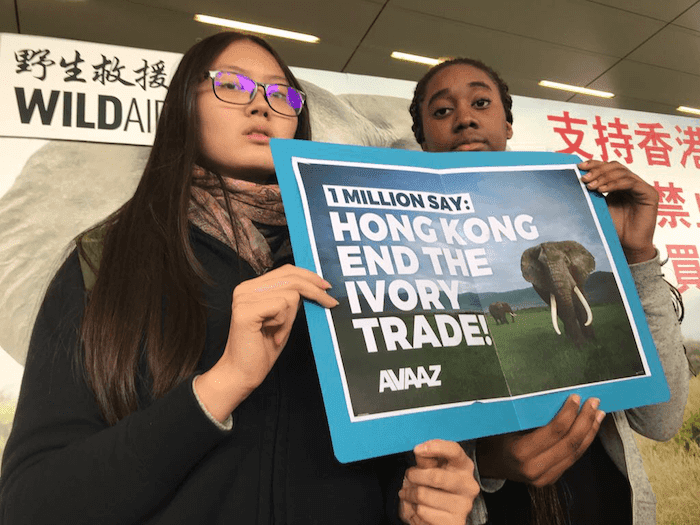 Hong Kong petition delivery
