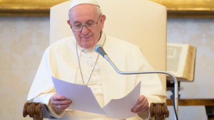 Pope Francis during General Audience