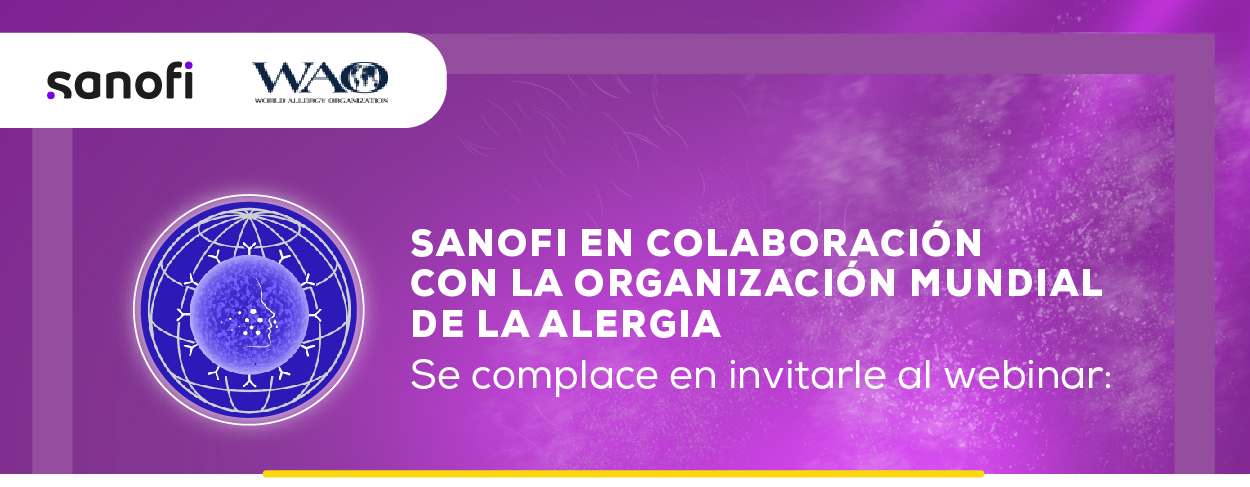 Sanofi en colaboración con la Organización Mundial de la Alergia