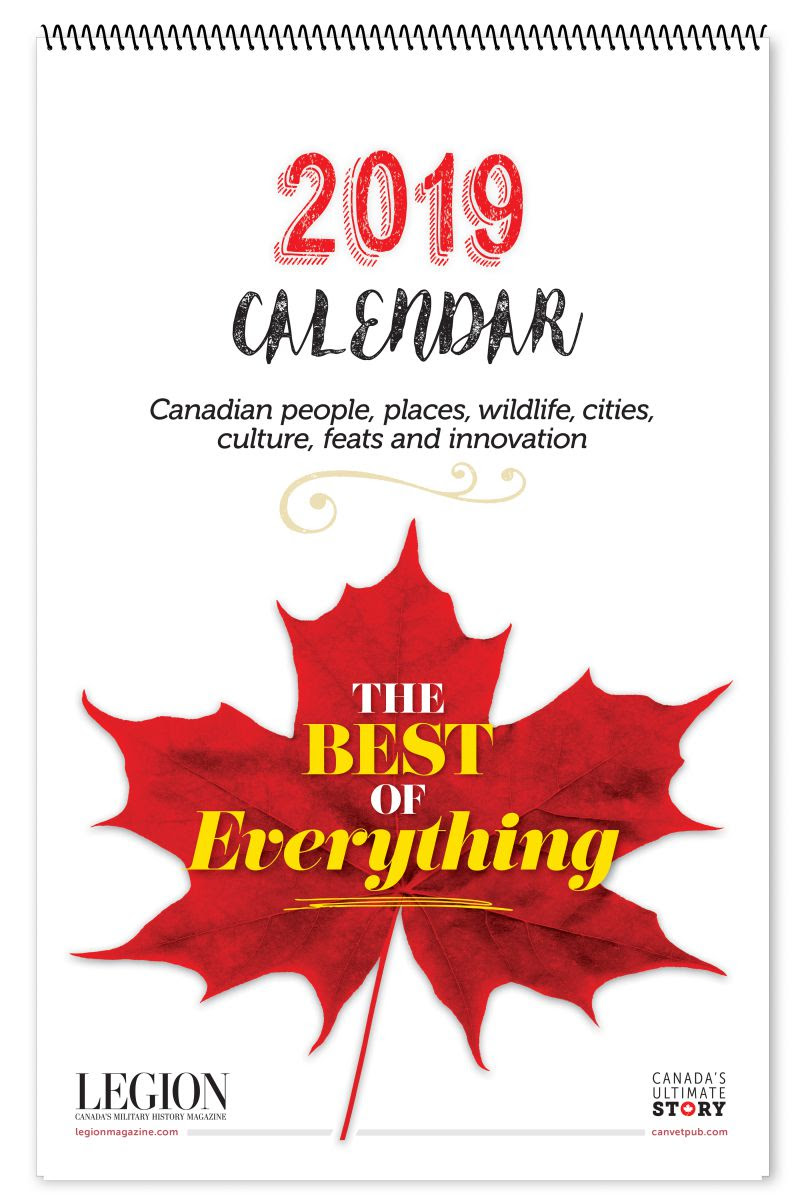 2019 O Canada Calendar