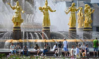 Many Muscovites are putting the war aside to enjoy summer