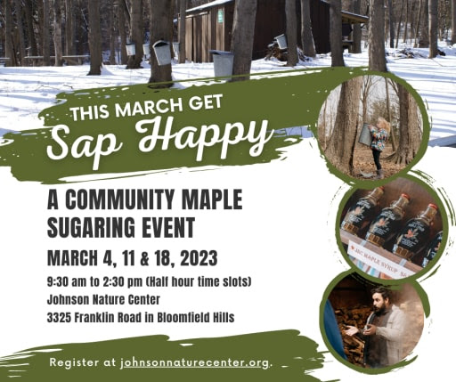 Get Sap Happy! A Community Maple Sugaring Event.