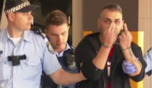 Australia: Muslim driver kills 12-year-old boy, gives the finger to camera crews after his arrest