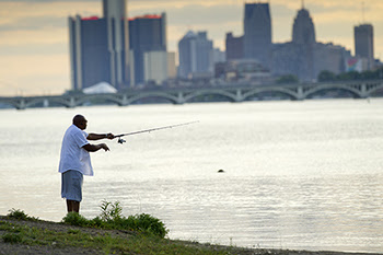 Shore fishing