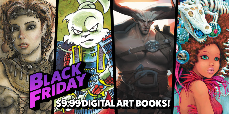 Black Friday Digital Art Book Sale