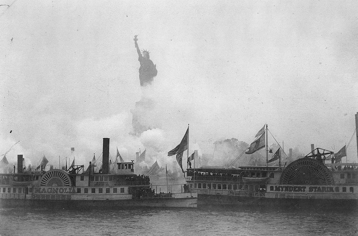 October 28th - Statue of Liberty was Dedicated to the U.S., 1886